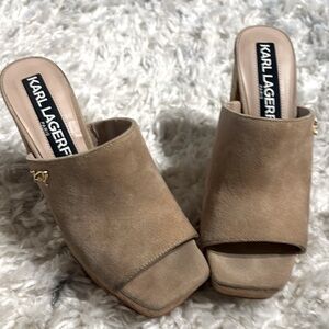 Karl Lagerfeld Platforms Size 6.5
